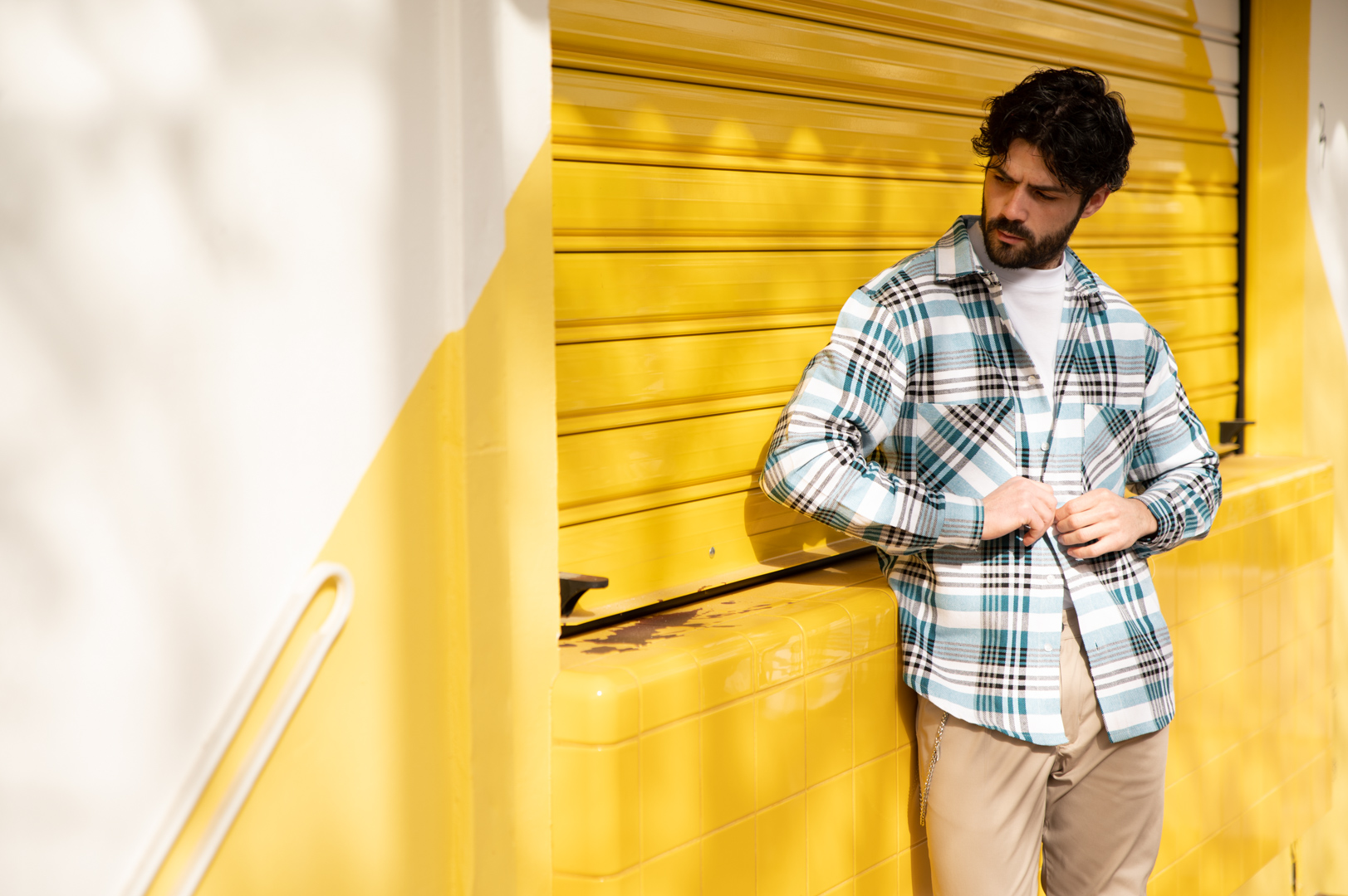 CAM 7701 Overshirt Light Blue - Image 3