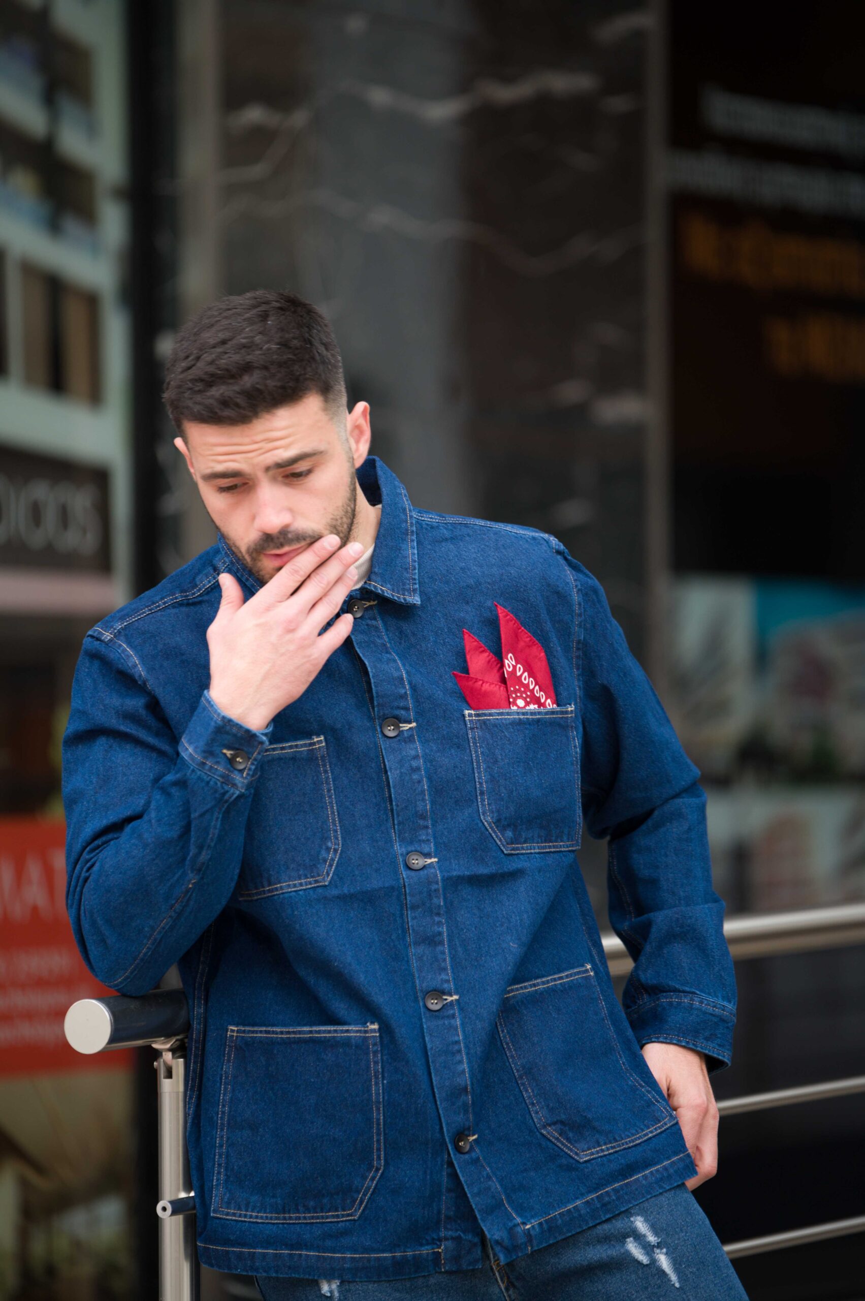 ART 063 Blue Denim Shirt