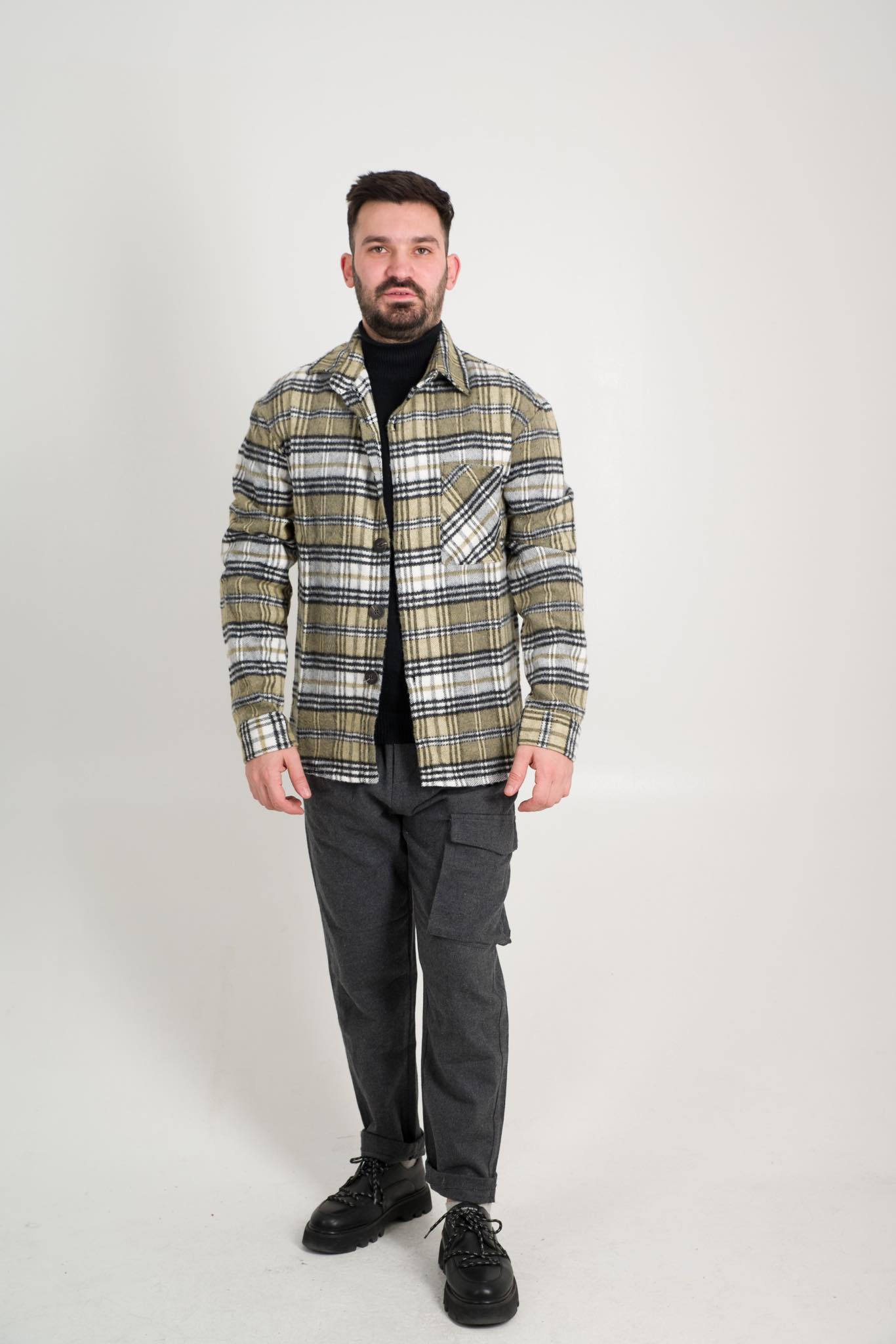 CAM C3147 Overshirt Senape
