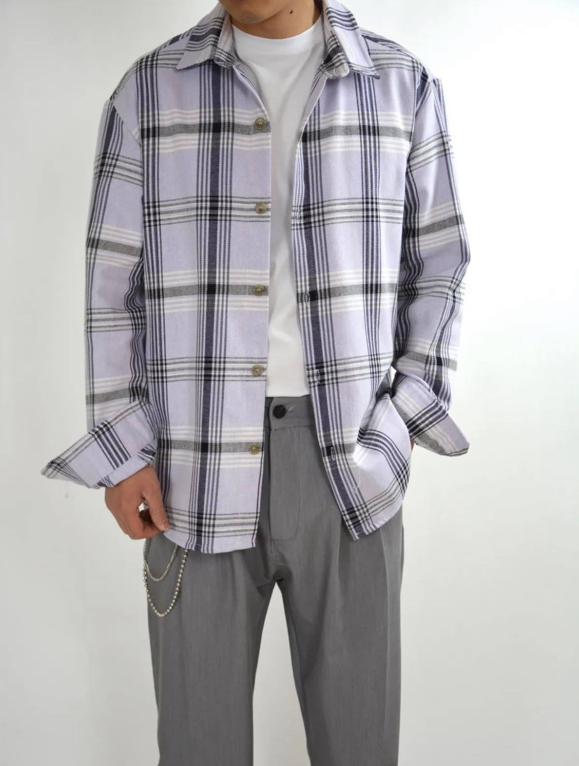 CAM 7505 Overshirt Lila