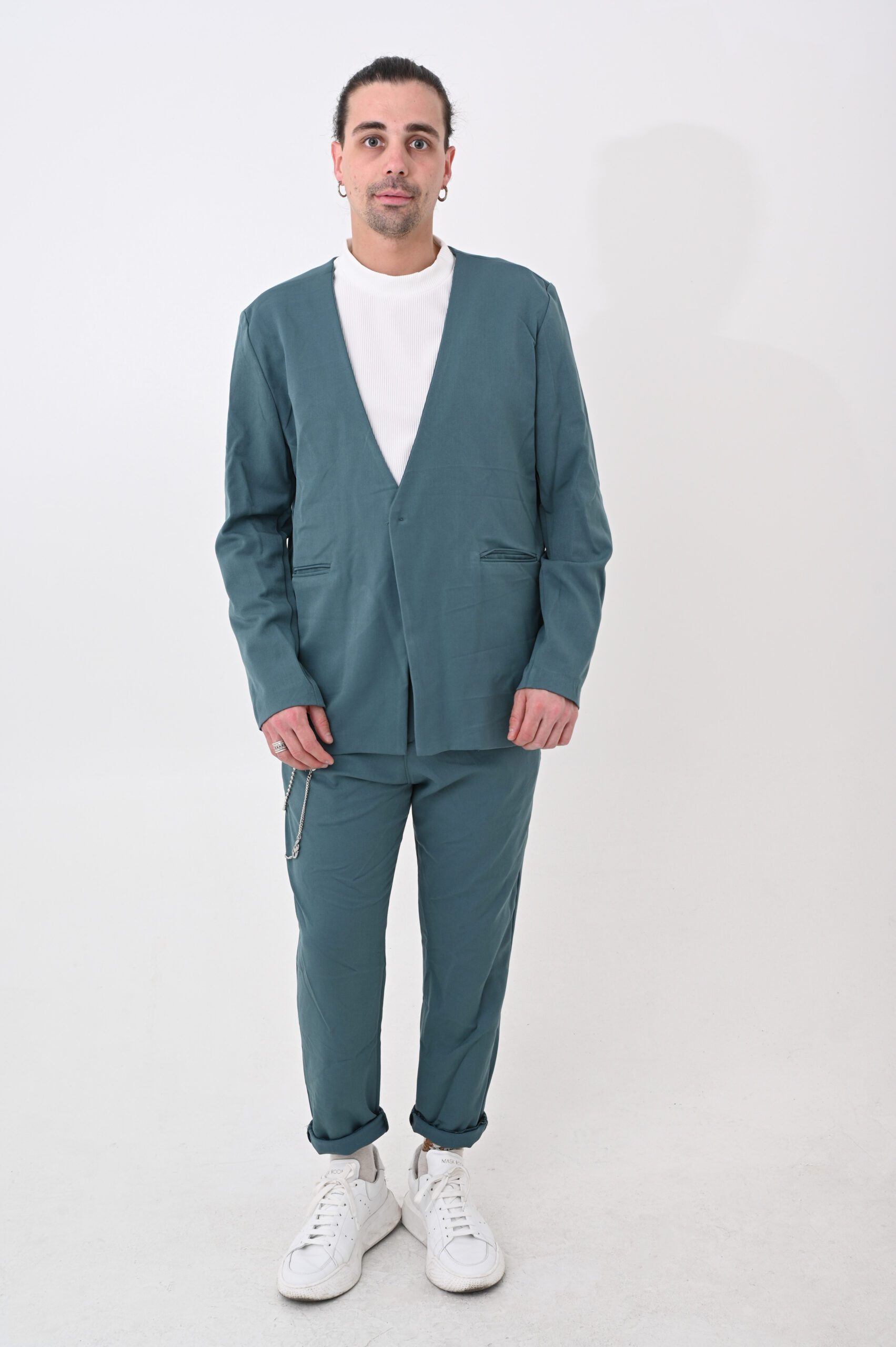 ART B85 Pants Aqua Verde - Image 2