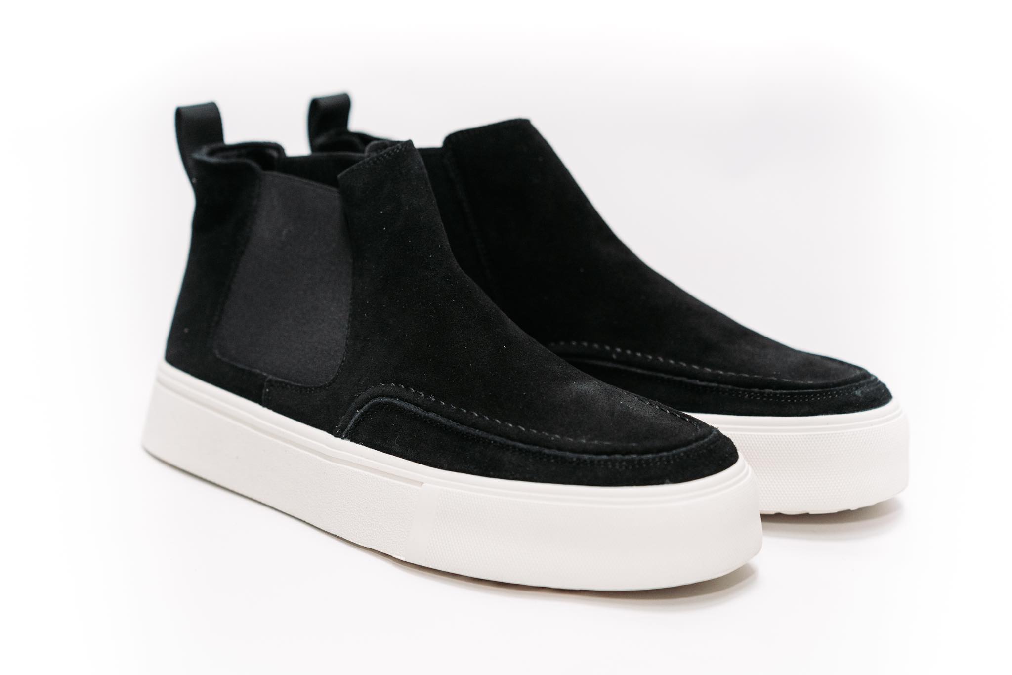 Ανδρικά ΜΠΟΤΑΚΙ HALF 2 BLACK CAMOSCIO - Image 2