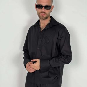 ART VIN98 Overshirt Black