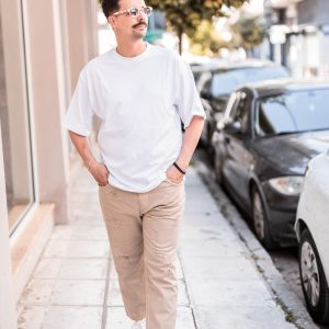 ART NP01 JEAN BEIGE Loose Fit