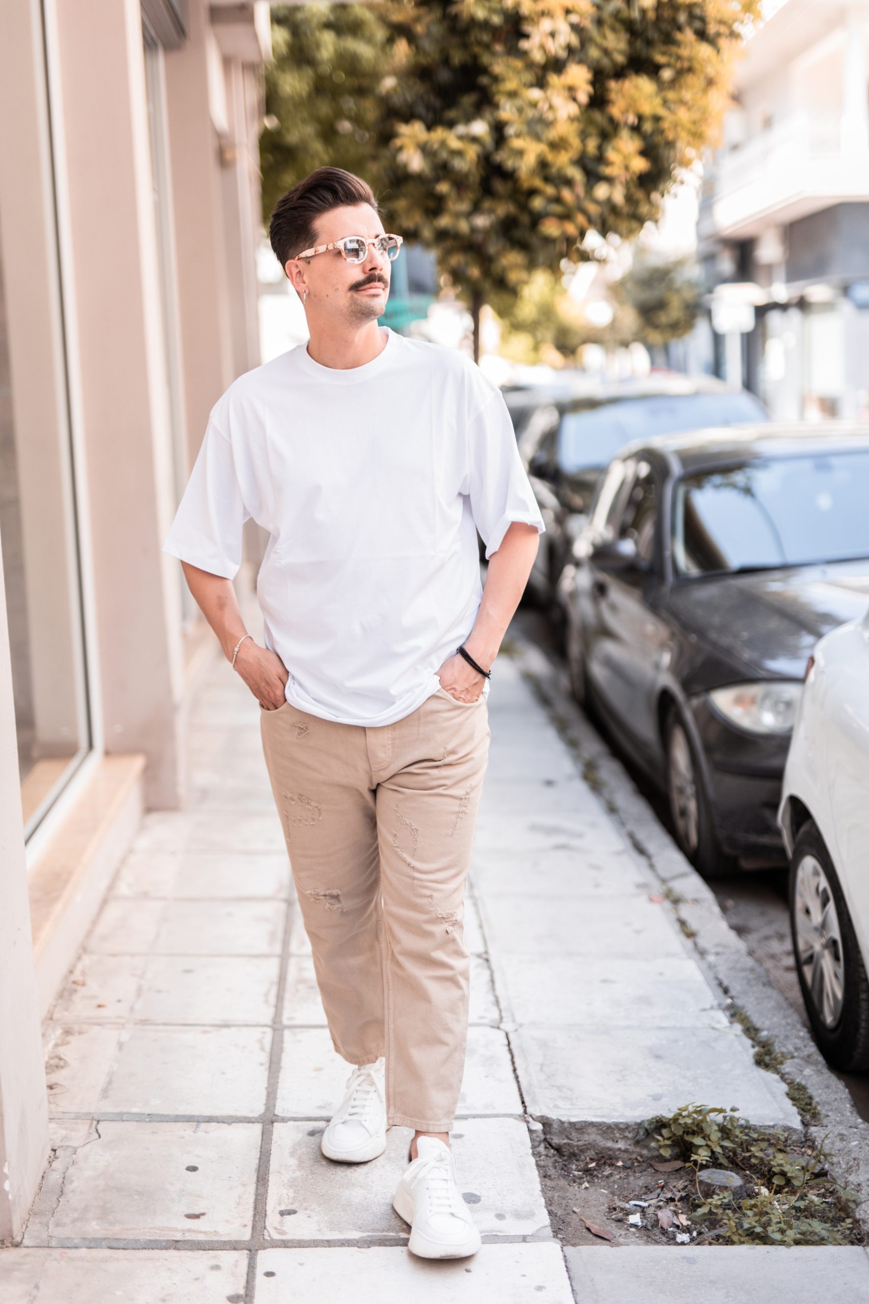 ART NP01 JEAN BEIGE Loose Fit