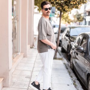 ART NP01 JEAN WHITE Loose Fit