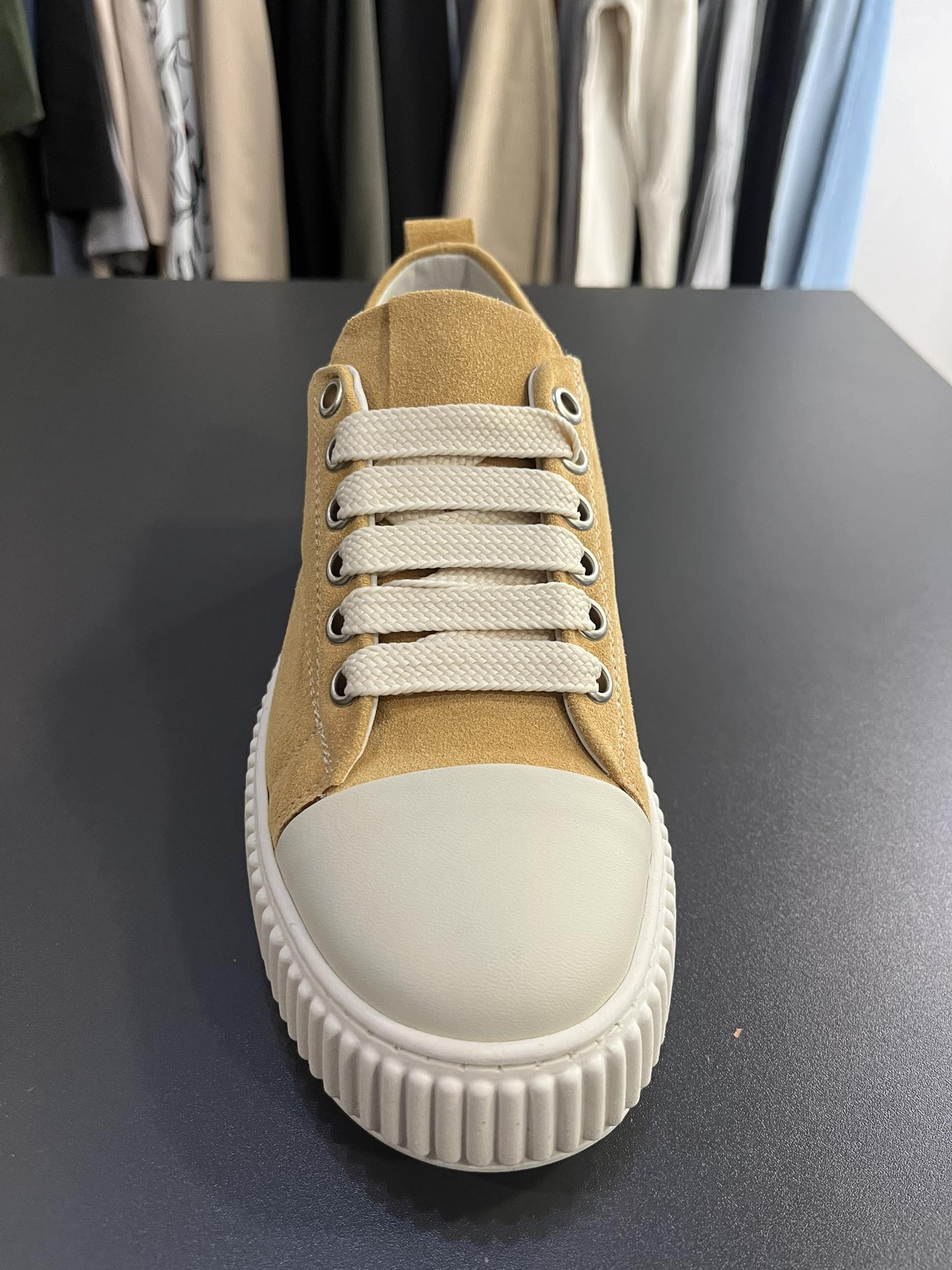 Ανδρικά Δίπατα Sneakers 01 YELLOW - Image 2