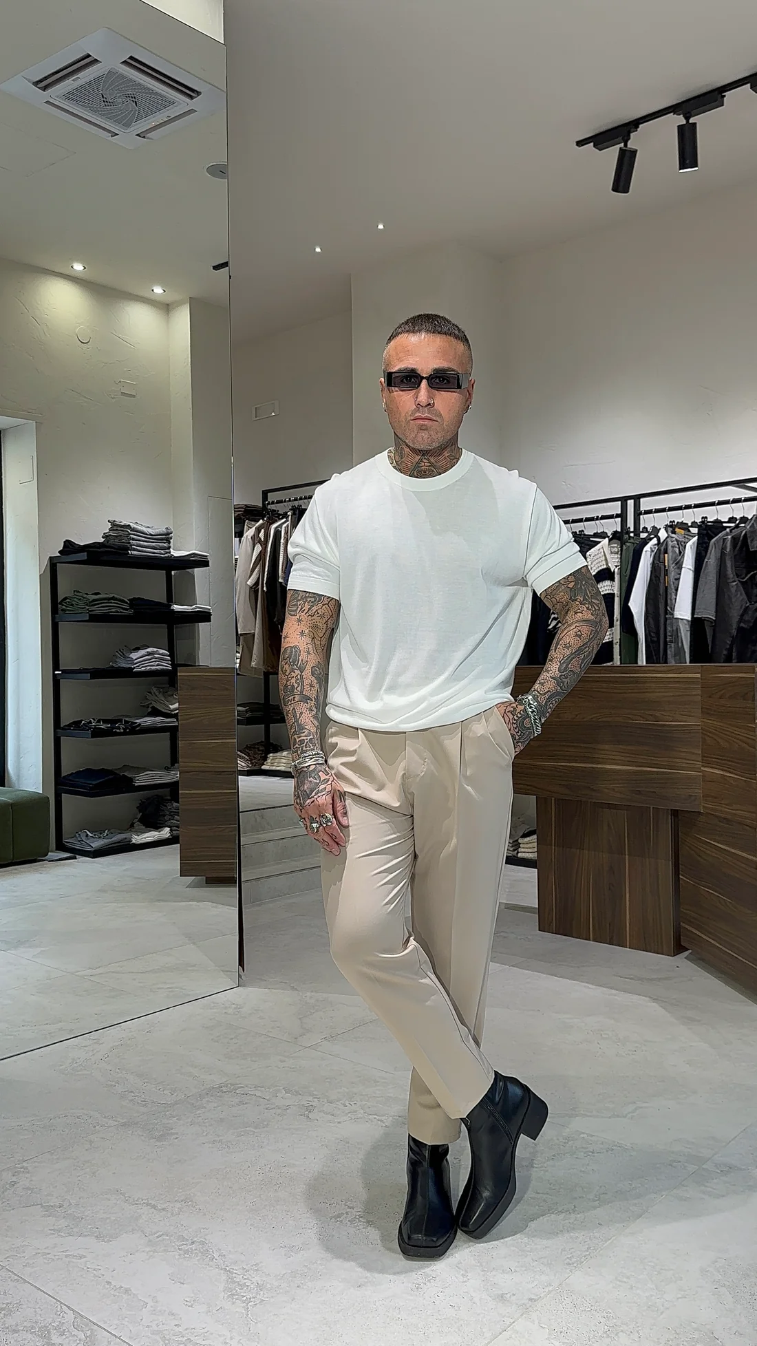 ART WHISKY PANTS BEIGE - Image 4