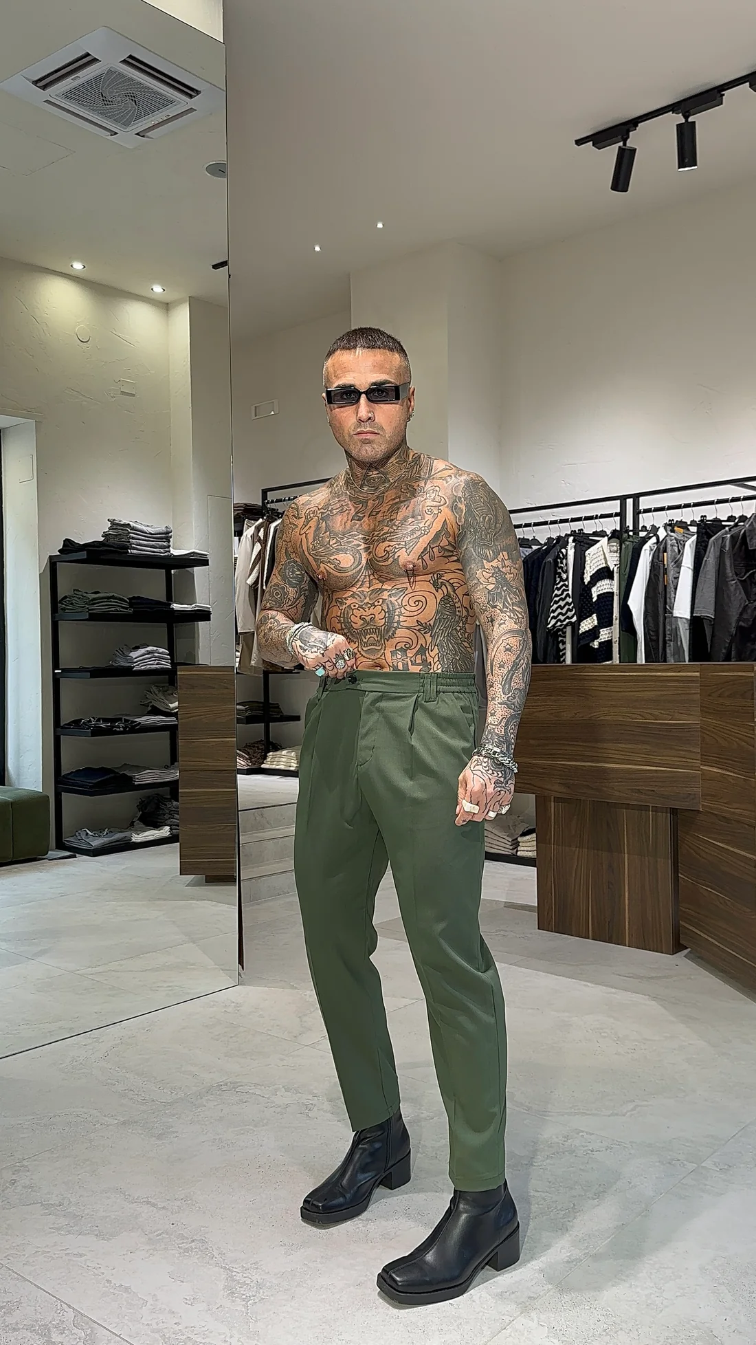 ART WHISKY PANTS XAKI - Image 3