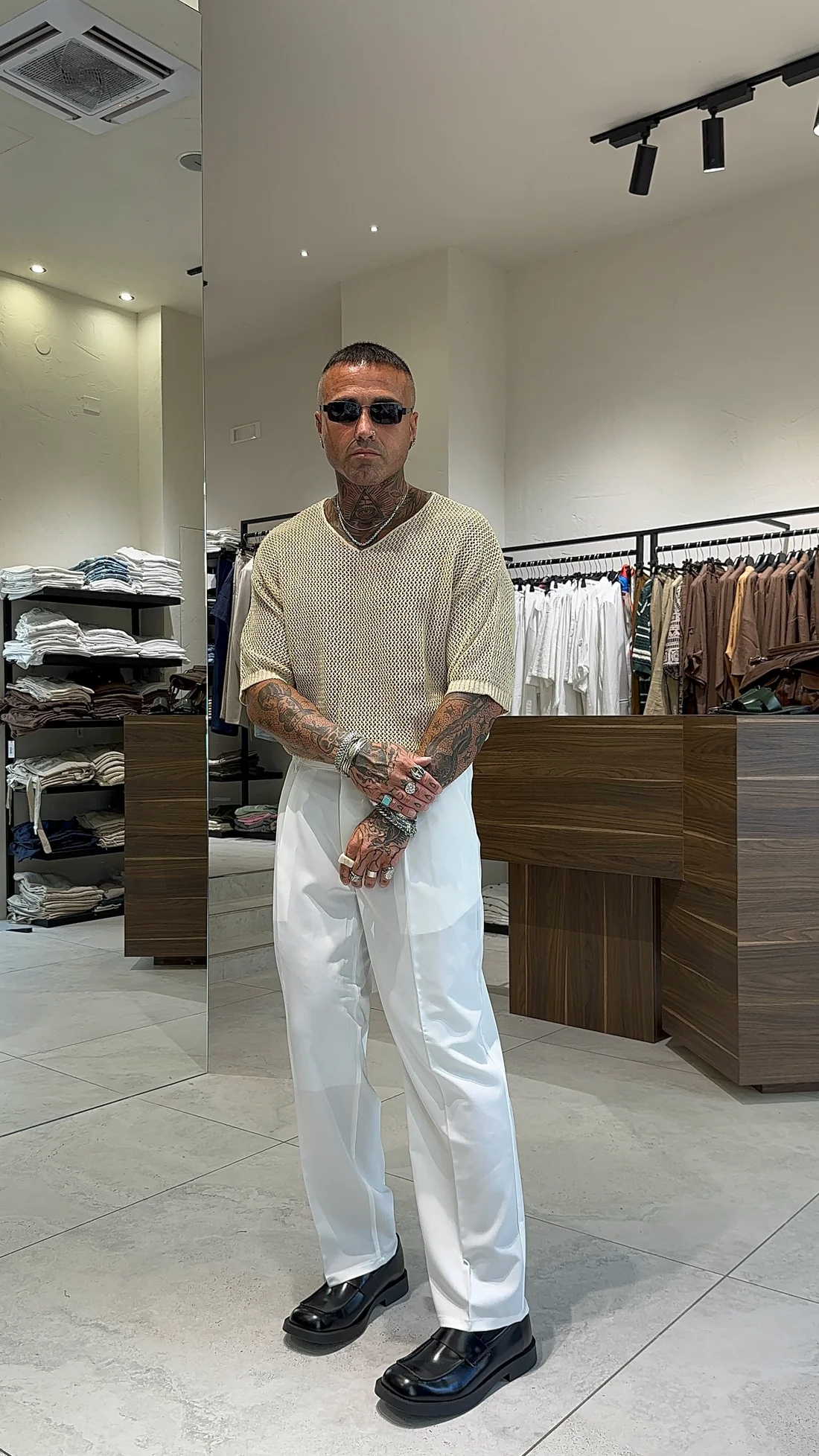 ART CARLITO PANTS WHITE