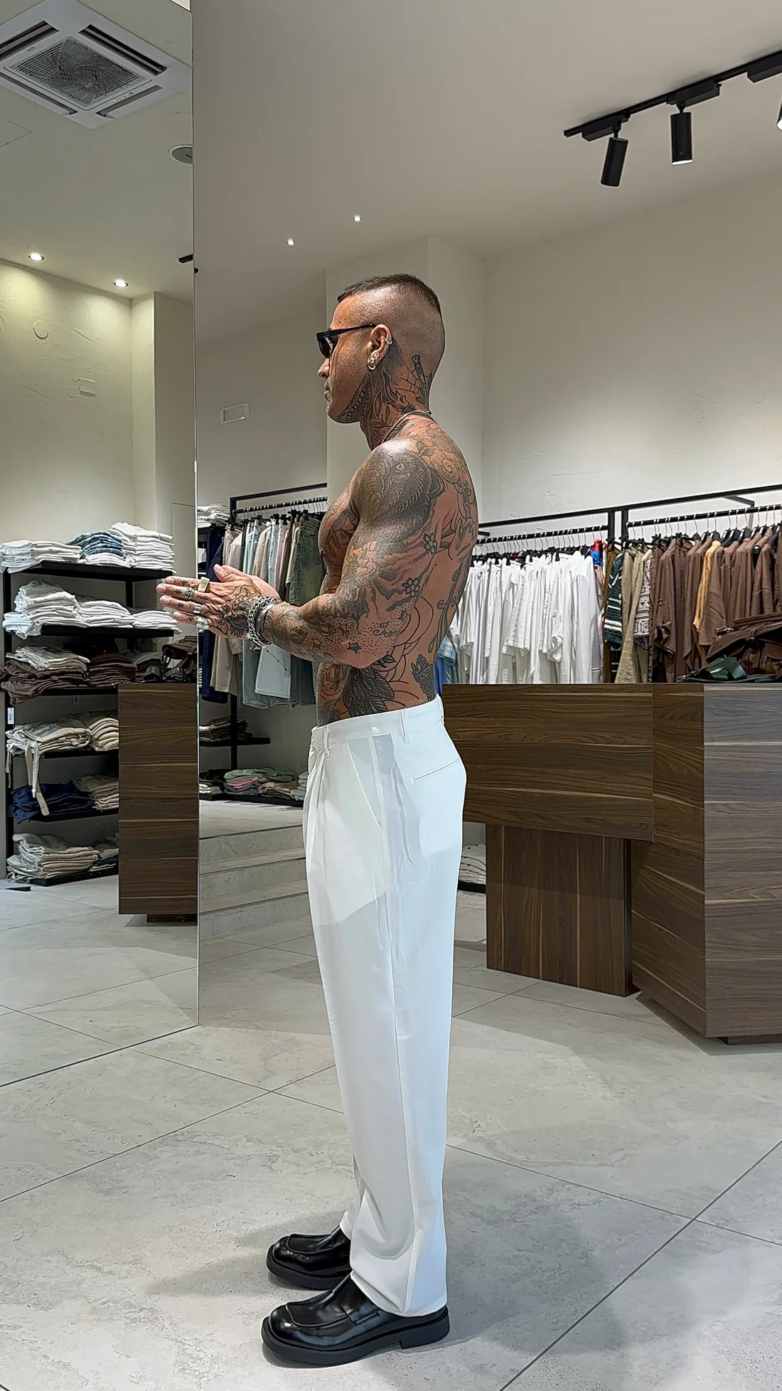 ART CARLITO PANTS WHITE - Image 3
