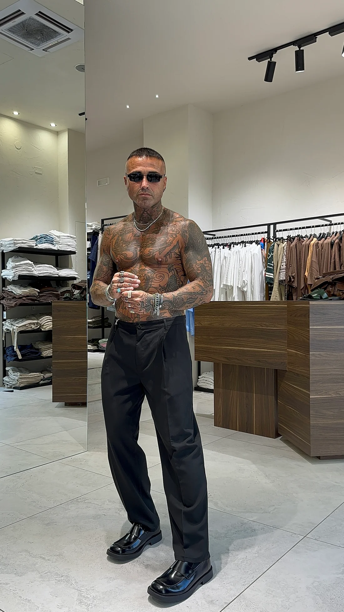 ART CARLITO PANTS BLACK